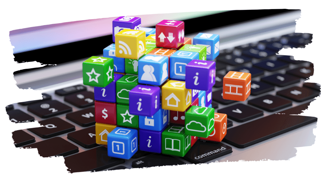 情報が多い時代に迷わなくなった理由を表す、AIやSNSなど複数のデジタルツールが並ぶイメージ