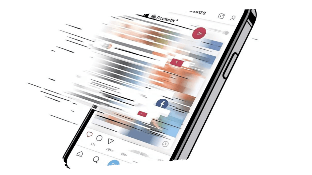 SNSの投稿は流れて消えやすいことを表すイメージ画像